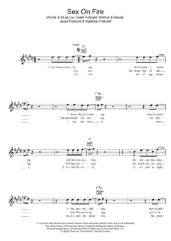 Sex On Fire von Kings Of Leon (Download) 