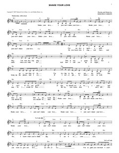 Shake Your Love von Debbie Gibson (Download) 