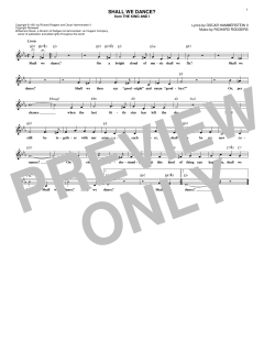 Shall We Dance? von Richard Rodgers (Download) 