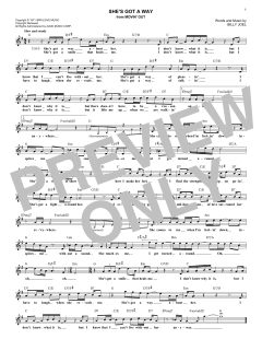 She's Got A Way von Billy Joel (Download) 