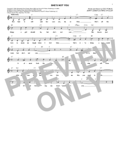 She's Not You von Elvis Presley (Download) 