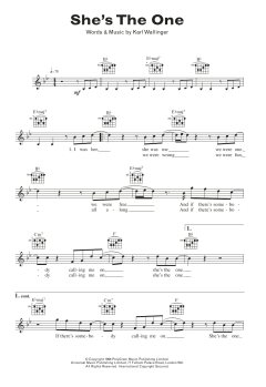 She's The One von Robbie Williams (Download) 