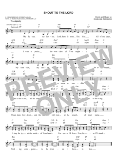 Shout To The Lord von Carman (Download) 