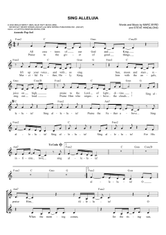 Sing Alleluia von Marc Byrd (Download) 
