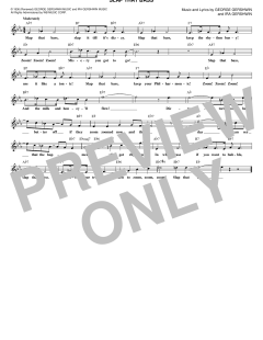 Slap That Bass von Ira Gershwin (Download) 