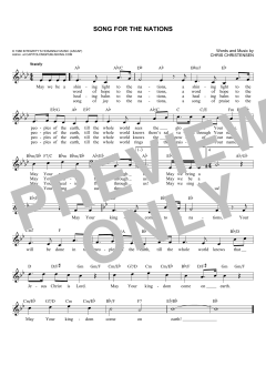 Song For The Nations von Chris Christensen (Download) 