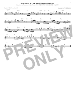 Star Trek VI - The Undiscovered Country von Cliff Eidelman (Download) 