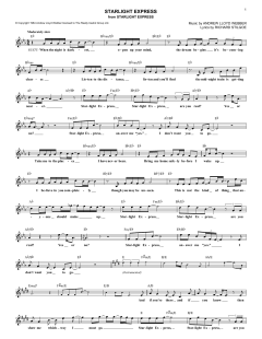 Starlight Express von Andrew Lloyd Webber (Download) 