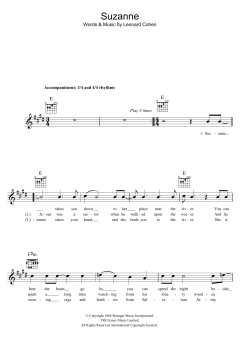 Suzanne von Leonard Cohen (Download) 