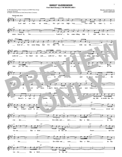 Sweet Surrender von John Denver (Download) 