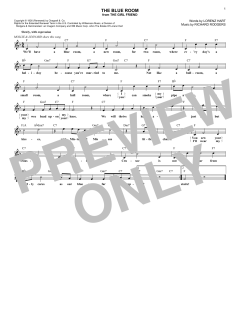 The Blue Room von Richard Rodgers (Download) 