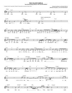 The Color Purple von Allee Willis (Download) 