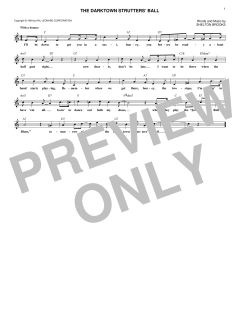 The Darktown Strutters' Ball von Sophie Tucker (Download) 