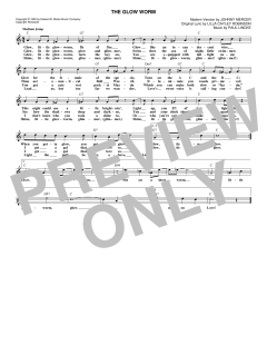 The Glow Worm von Johnny Mercer (Download) 
