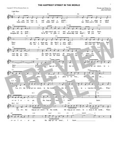 The Happiest Street In The World von Joe Raposo (Download) 