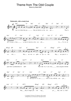 Theme from The Odd Couple (Download) 