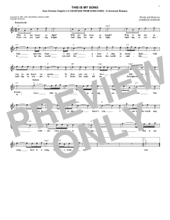 This Is My Song von Petula Clark (Download) 