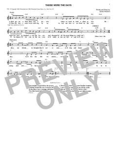 Those Were The Days von Mary Hopkins (Download) 
