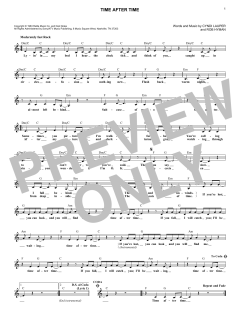 Time After Time von Cyndi Lauper (Download) 
