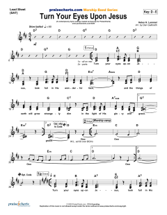 Turn Your Eyes Upon Jesus von Helen H. Lemmel (Download) 