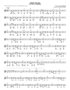 Under The Sea von Alan Menken (Download) 