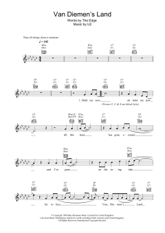 Van Diemen's Land von U2 (Download) 