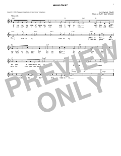 Walk On By von Dionne Warwick (Download) 