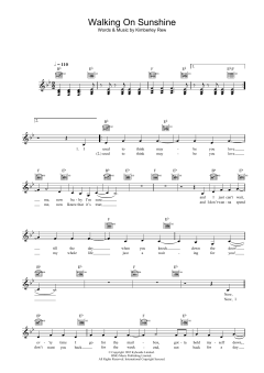Walking On Sunshine von Katrina & The Waves (Download) 