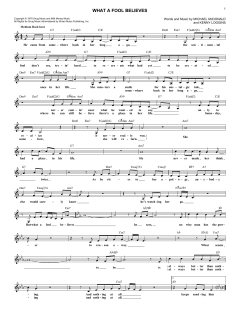 What A Fool Believes von The Doobie Brothers (Download) 