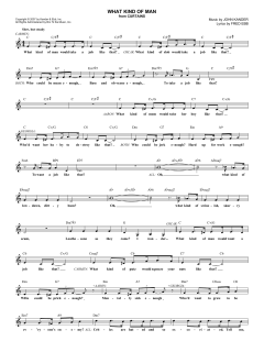 What Kind Of Man von Fred Ebb (Download) 