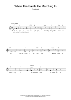 When The Saints Go Marching In von Traditional (Download) 