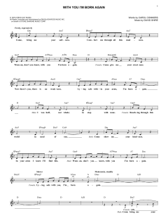 With You I'm Born Again von Carol Connors (Download) 