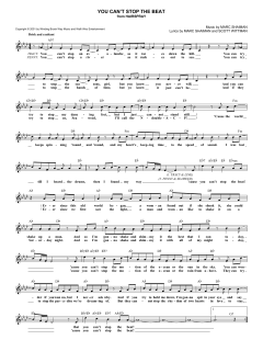 You Can't Stop The Beat von Marc Shaiman (Download) 