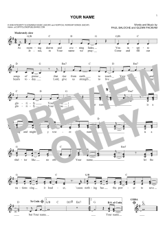 Your Name von Paul Baloche (Download) 