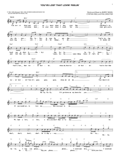 You've Lost That Lovin' Feelin' von Elvis Presley (Download) 