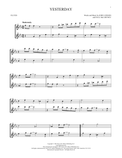 Yesterday von The Beatles (Download) 