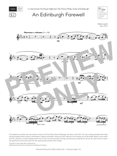 An Edinburgh Farewell von Helen Leach (Download) 