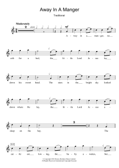 Away In A Manger von William J. Kirkpatrick (Download) 