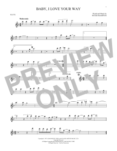 Baby, I Love Your Way von Peter Frampton (Download) 