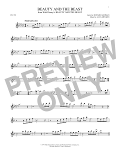 Beauty And The Beast von Alan Menken (Download) 