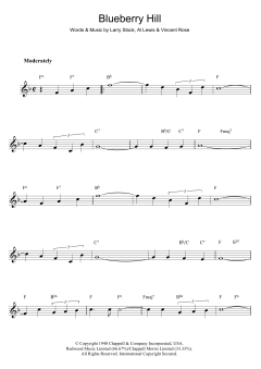 Blueberry Hill von Fats Domino (Download) 