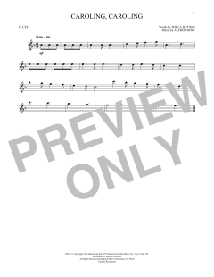Caroling, Caroling von Alfred Burt (Download) 