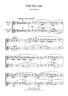 Clair De Lune von Claude Debussy (Download) 