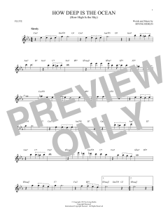 How Deep Is The Ocean von Ben Webster (Download) 