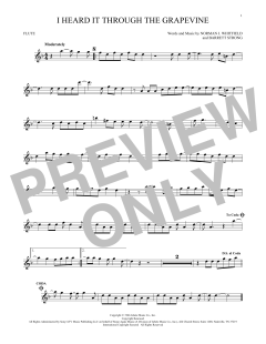 I Heard It Through The Grapevine von Barrett Strong (Download) 