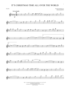 It's Christmas Time All Over The World von Hugh Martin (Download) 