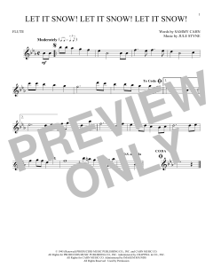 Let It Snow! Let It Snow! Let It Snow! von Jule Styne (Download) 