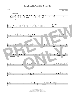 Like A Rolling Stone von Bob Dylan (Download) 