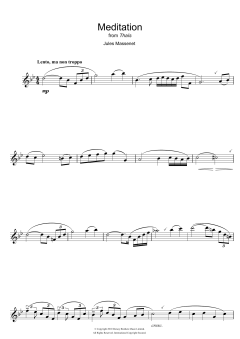Meditation von Jules Massenet (Download) 