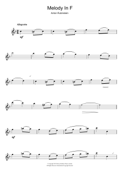 Melody In F von Anton Rubinstein (Download) 
